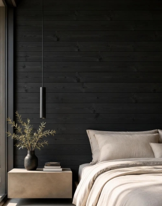 Immagine 5 di Gendai G14 442 – Legno Carbonizzato Nero Opaco Nakamoto Forestry