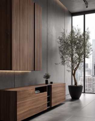 Multistrato bilaminato Zen Walnut fronte