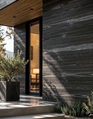 Immagine 1 di Pika-Pika P14 131 – Legno Carbonizzato Nero Ebano Nakamoto Forestry