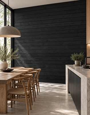 Immagine 6 di Pika-Pika P14 442 – Legno Carbonizzato Nero Opaco Nakamoto Forestry